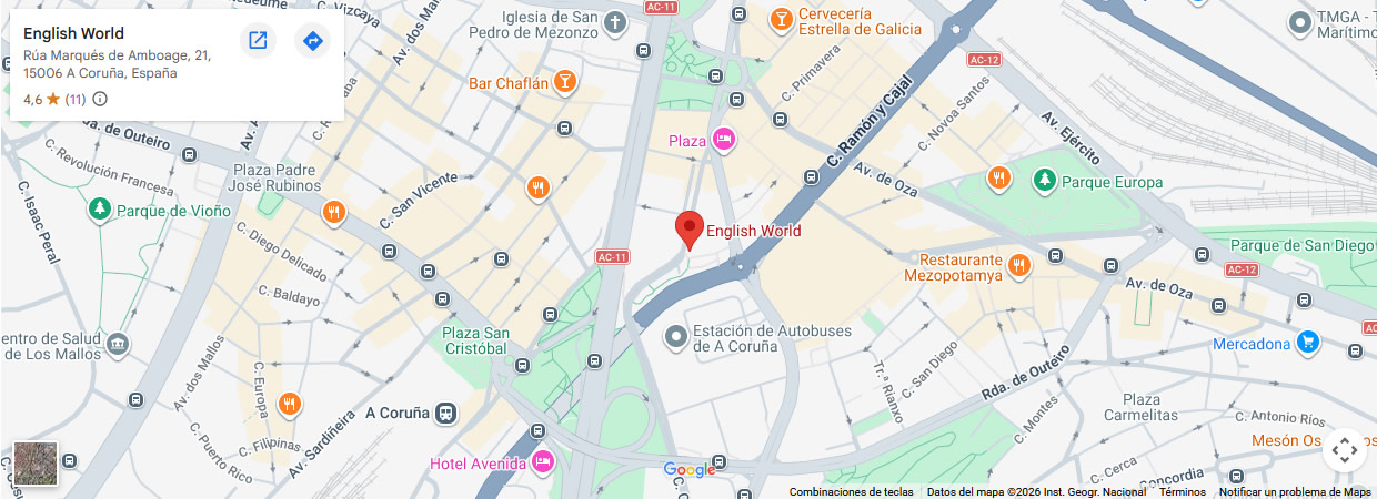 Localización English World