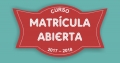 Matricula abierta Curso 2017/2018