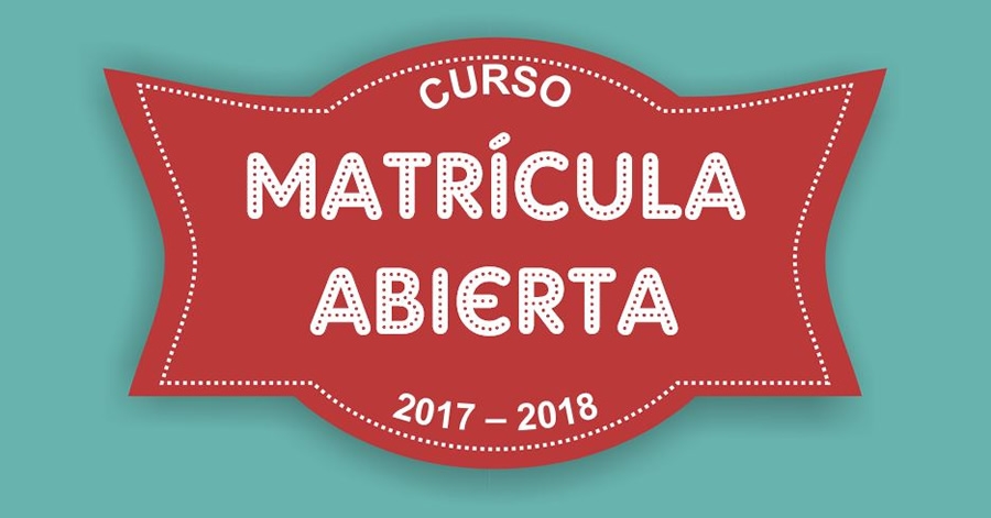 Matricula abierta Curso 2017/2018